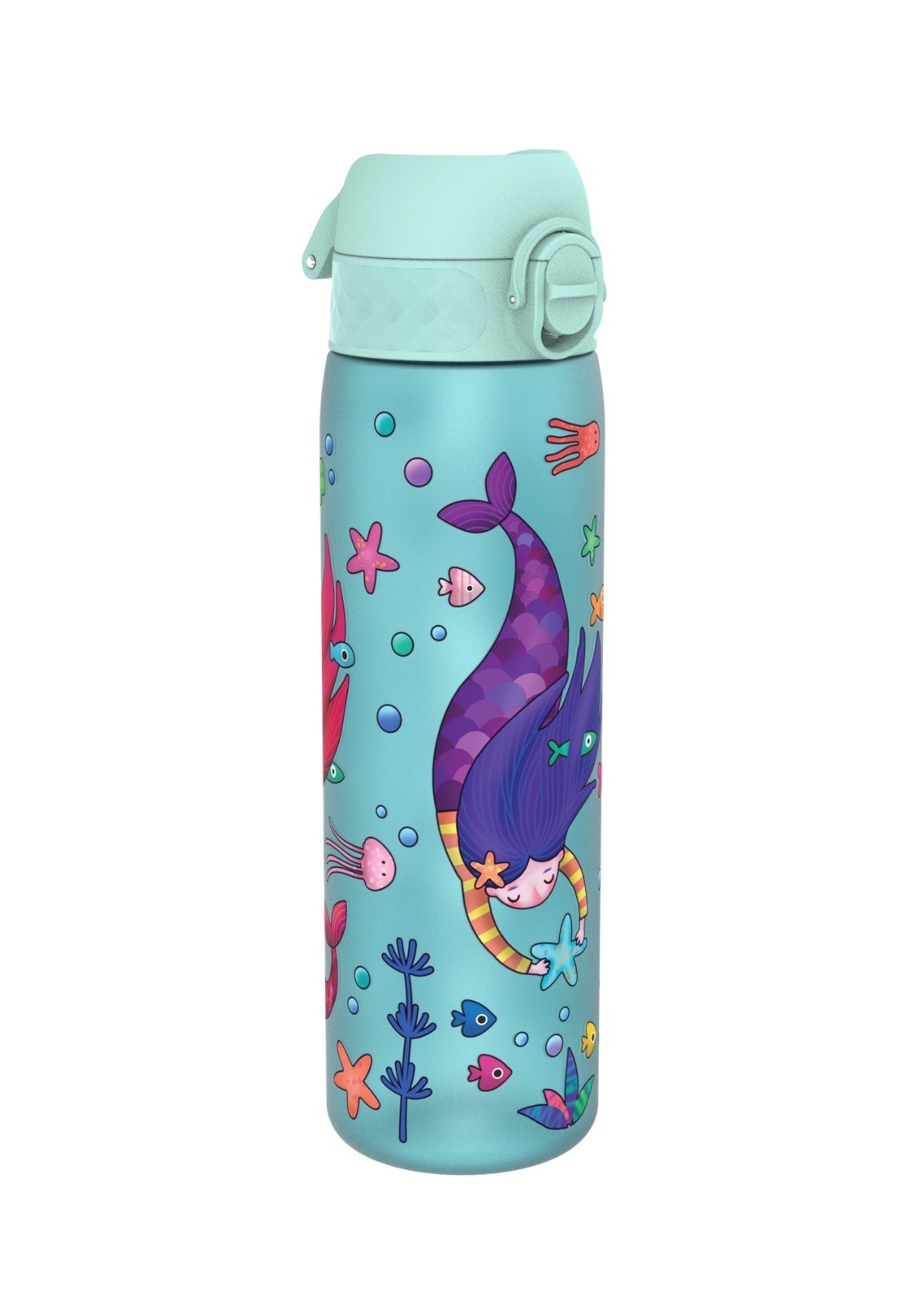 ION8 Recyclon Mermaids Sonic Blue Water Bottle Leak Proof 500ml