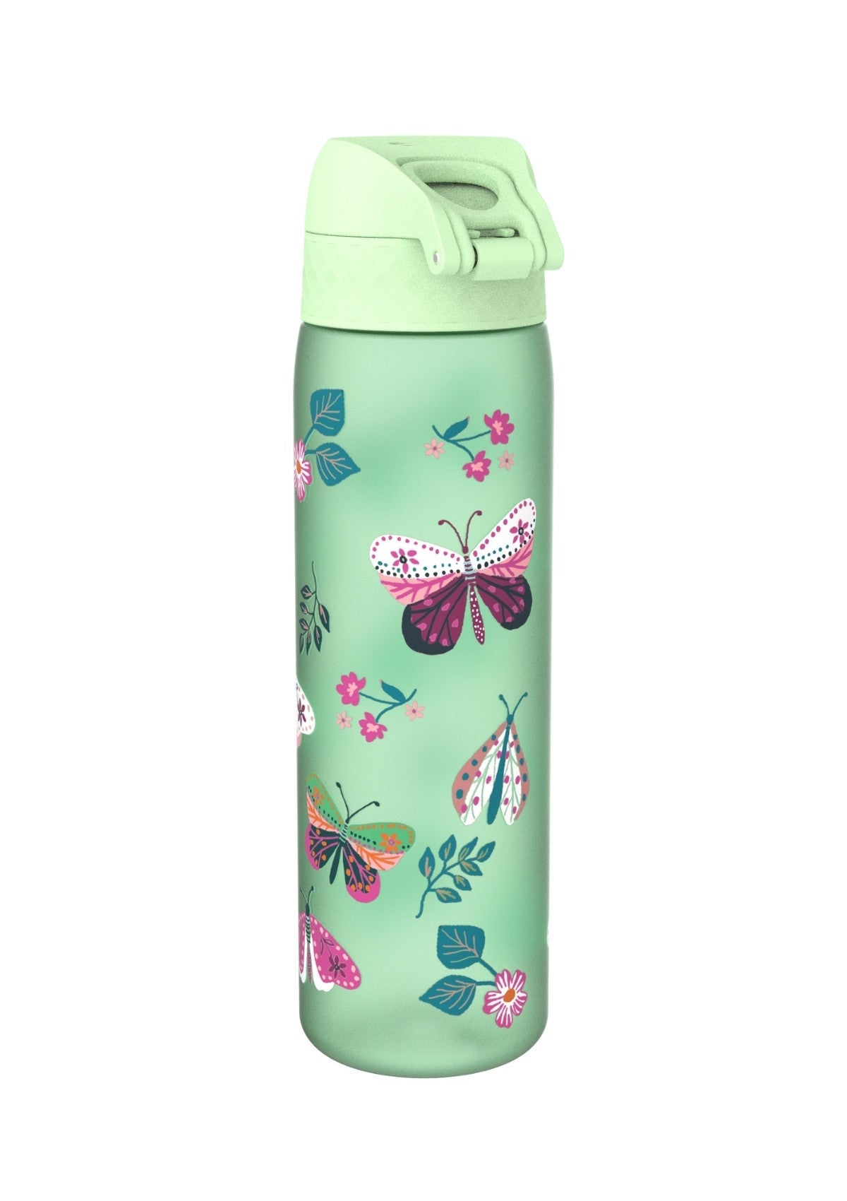 ION8 Recyclon Wild Butterfly Surf Green Water Bottle Leak Proof 500ml