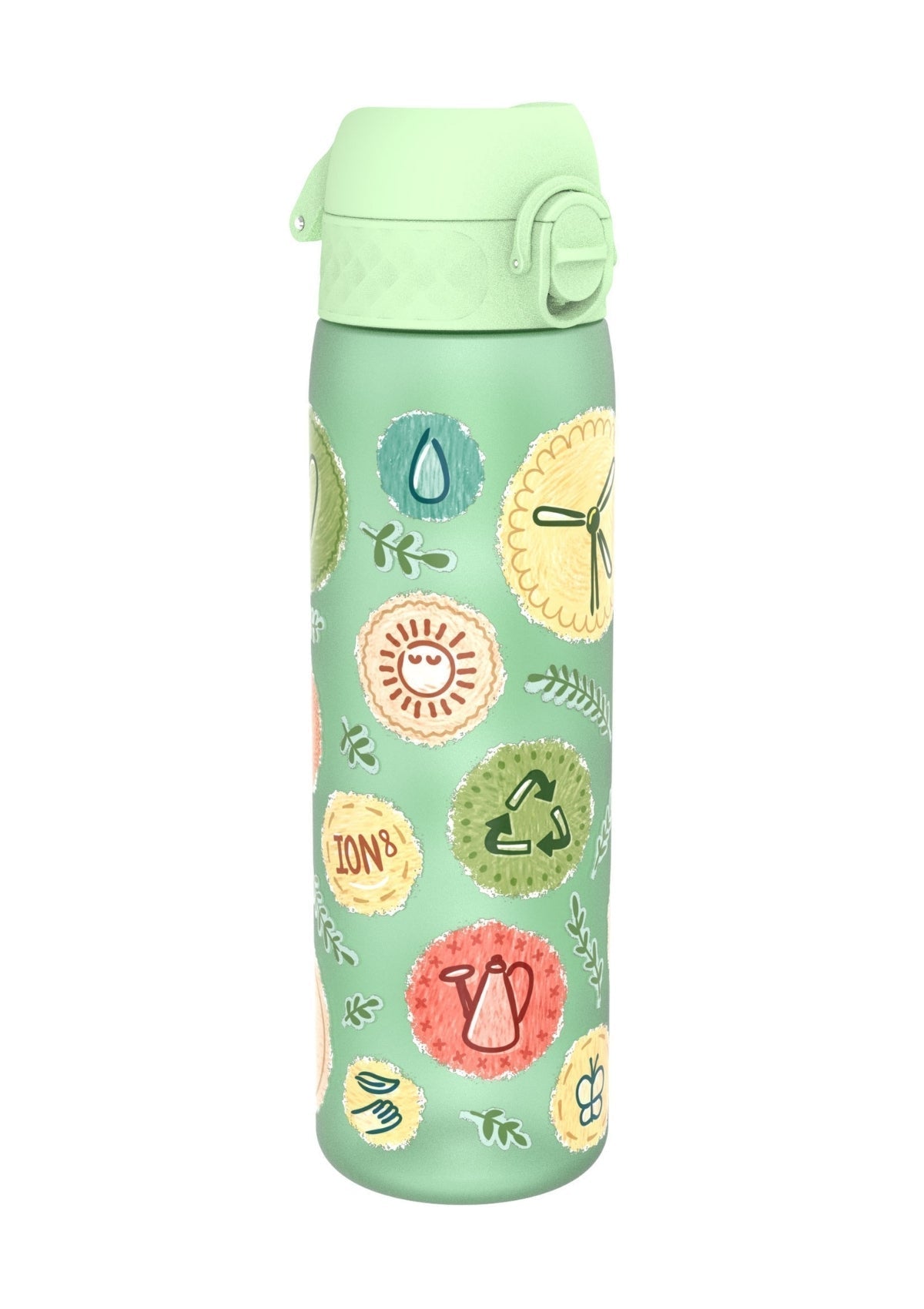 ION8 Recyclon Eco Water Bottle Leak Proof 500ml (18oz) BPA Free