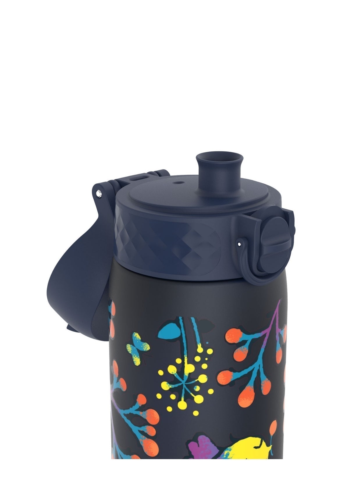 ION8 Recyclon Navy Birds Water Bottle Leak Proof 500ml (18oz) BPA Free