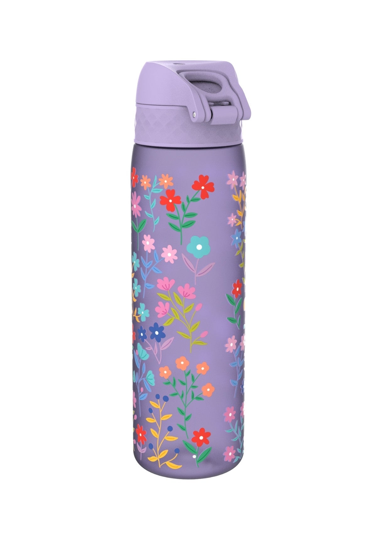ION8 Recyclon Delicate Floral Periwinkle Water Bottle Leak Proof 500ml