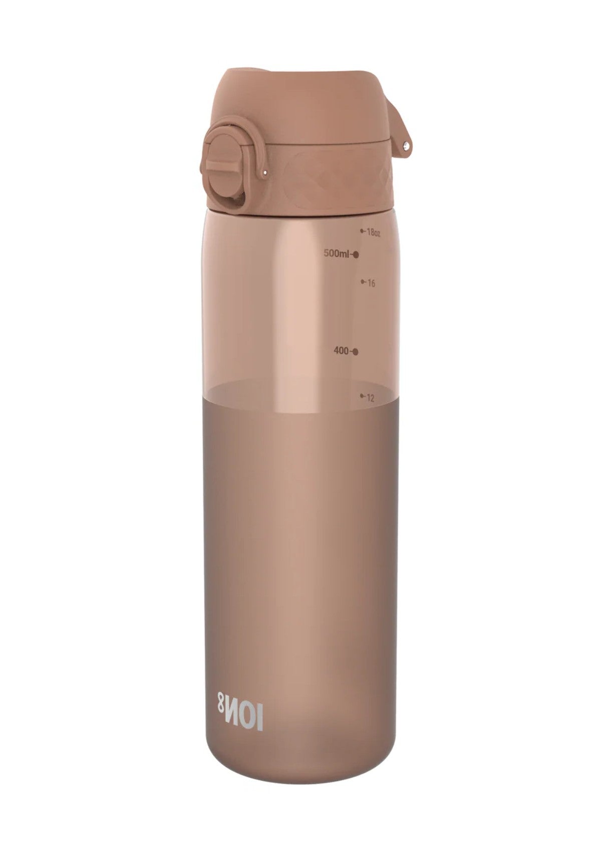 ION8 Recyclon Mocha Mousse Water Bottle Leak Proof 500ml (18oz) BPA Free XO