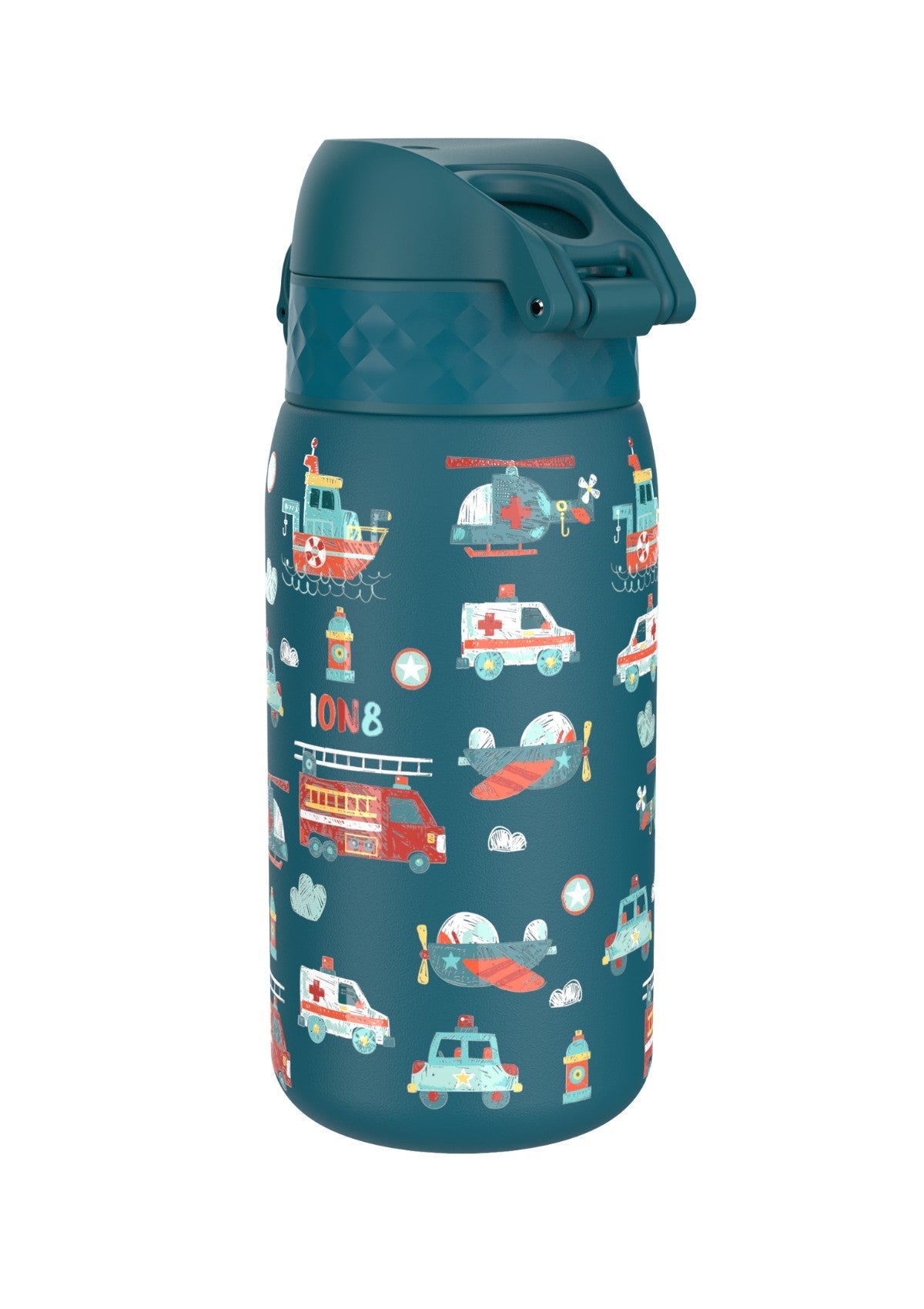 ION8 Stainless Steel Rescue Vehicles Water Bottle Leak Proof 400ml Z2