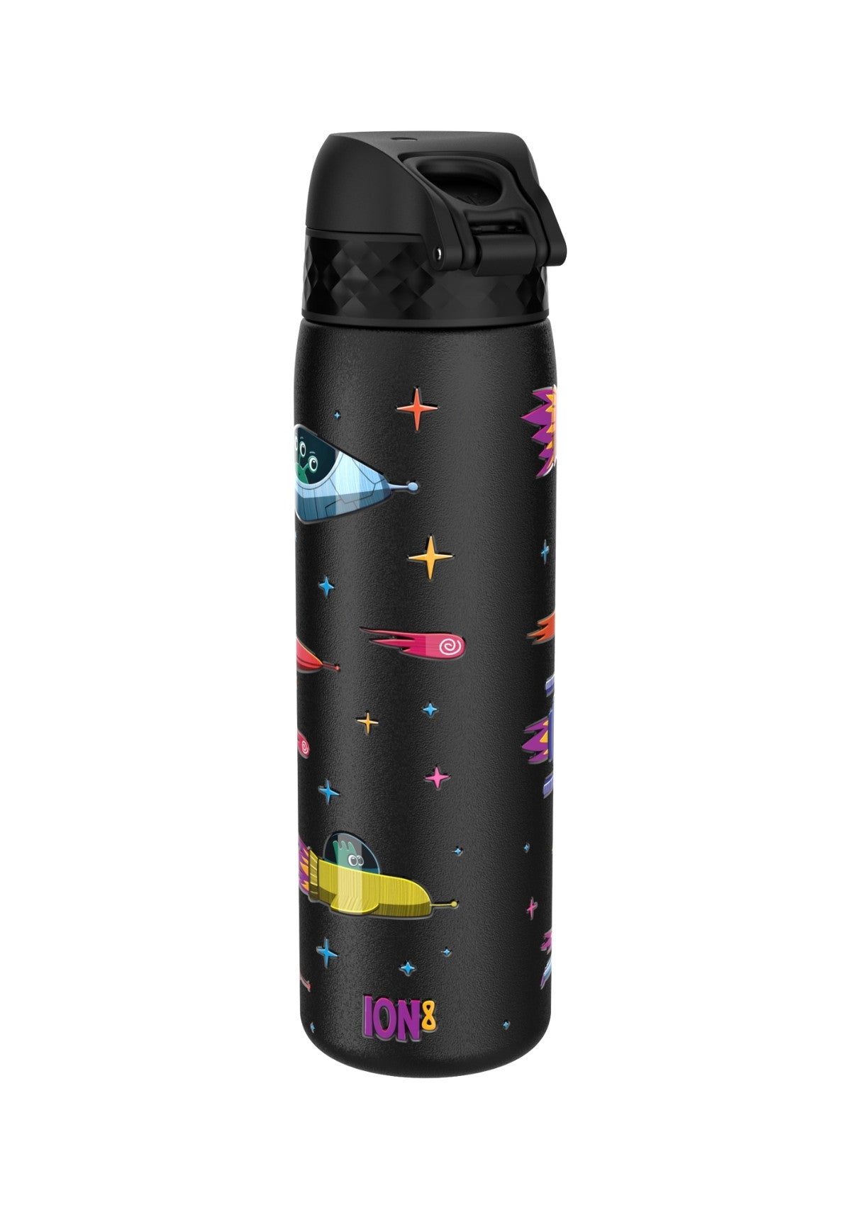 ION8 Steel Water Bottle Spaceships Leak Proof 600ml