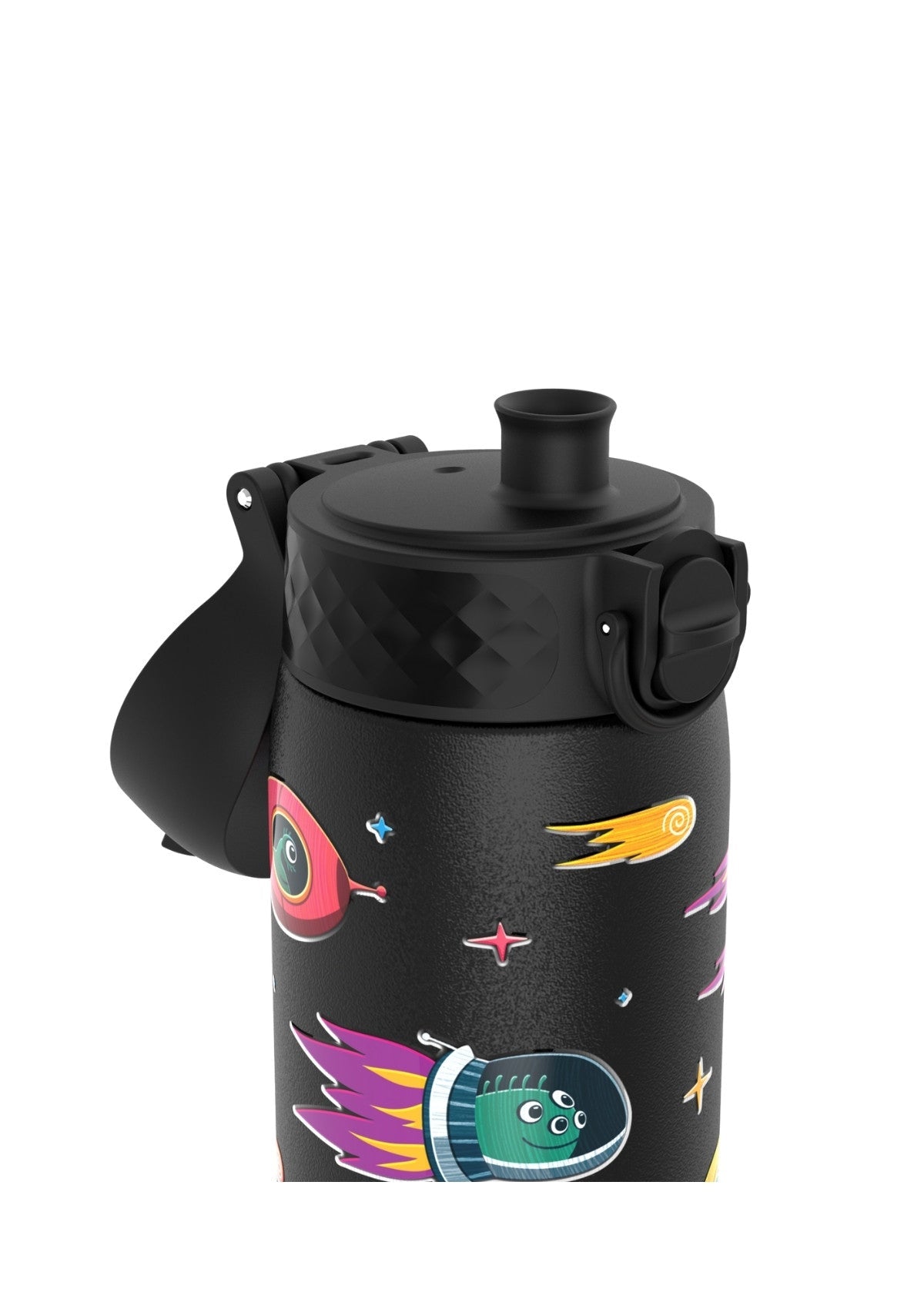 ION8 Steel Water Bottle Spaceships Leak Proof 600ml