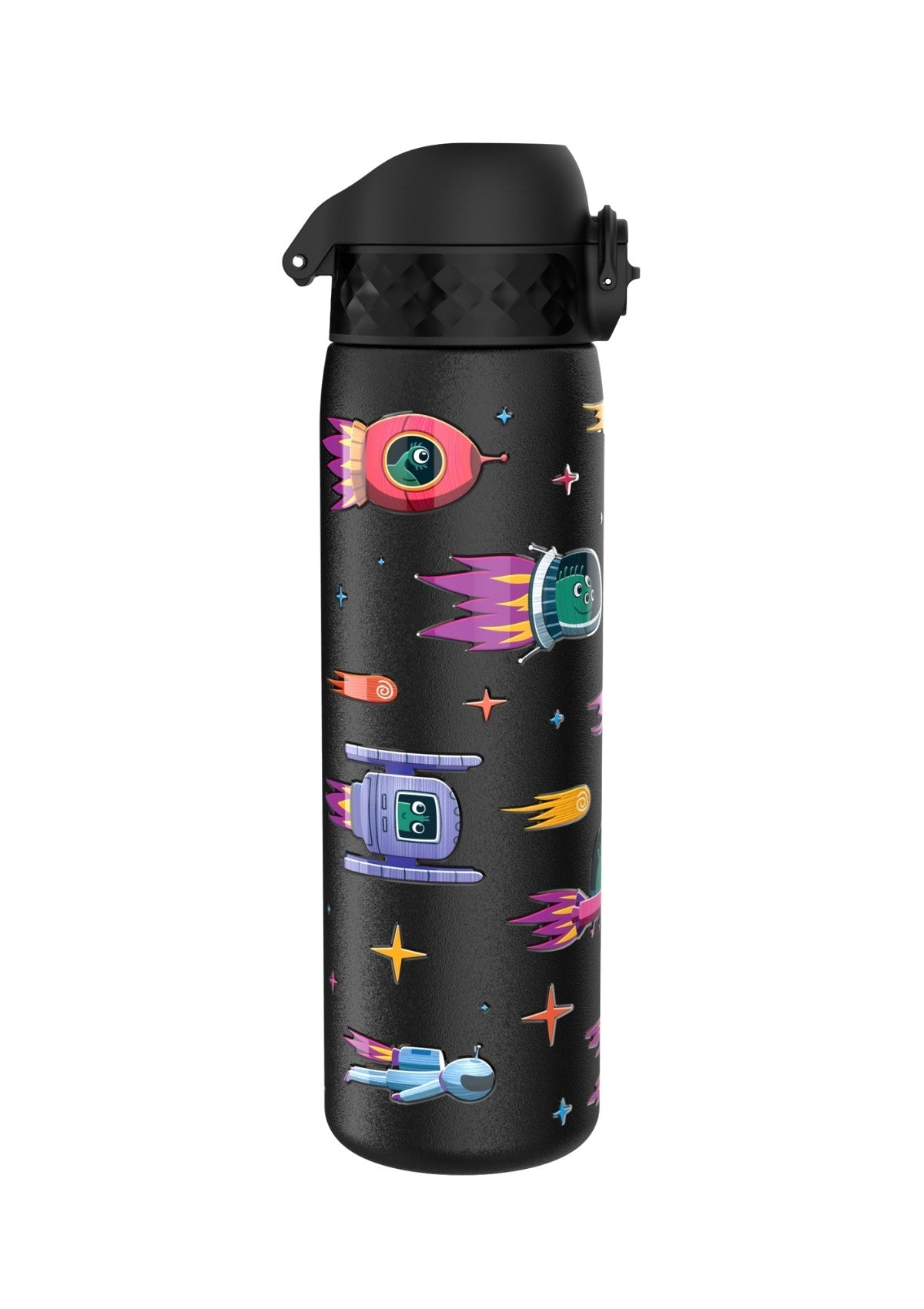 ION8 Steel Water Bottle Spaceships Leak Proof 600ml