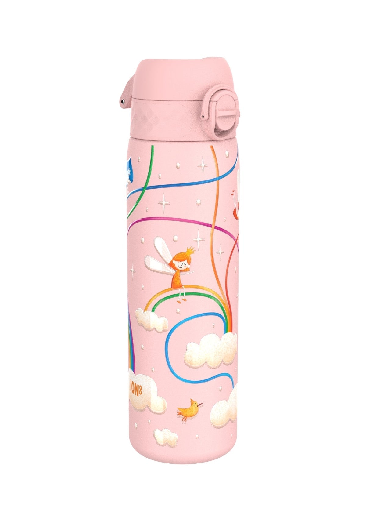 ION8 Steel Water Bottle Fairies Leak Proof 600ml