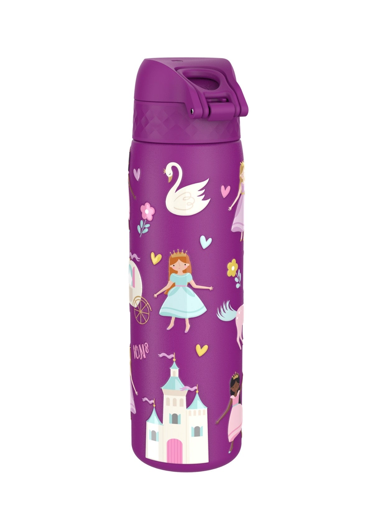ION8 Steel Water Bottle Princess Leak Proof 600ml