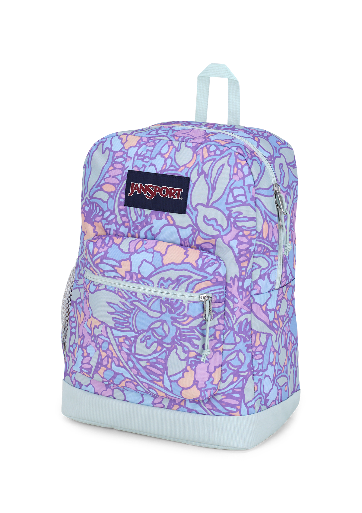 JanSport Backpacks Cross Town fluid floral Pastel