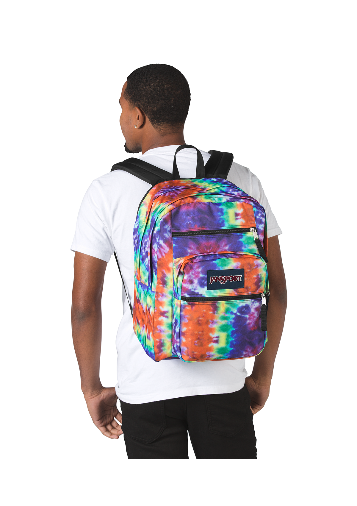 JanSport Big Student Backpack Multi Hippie Days