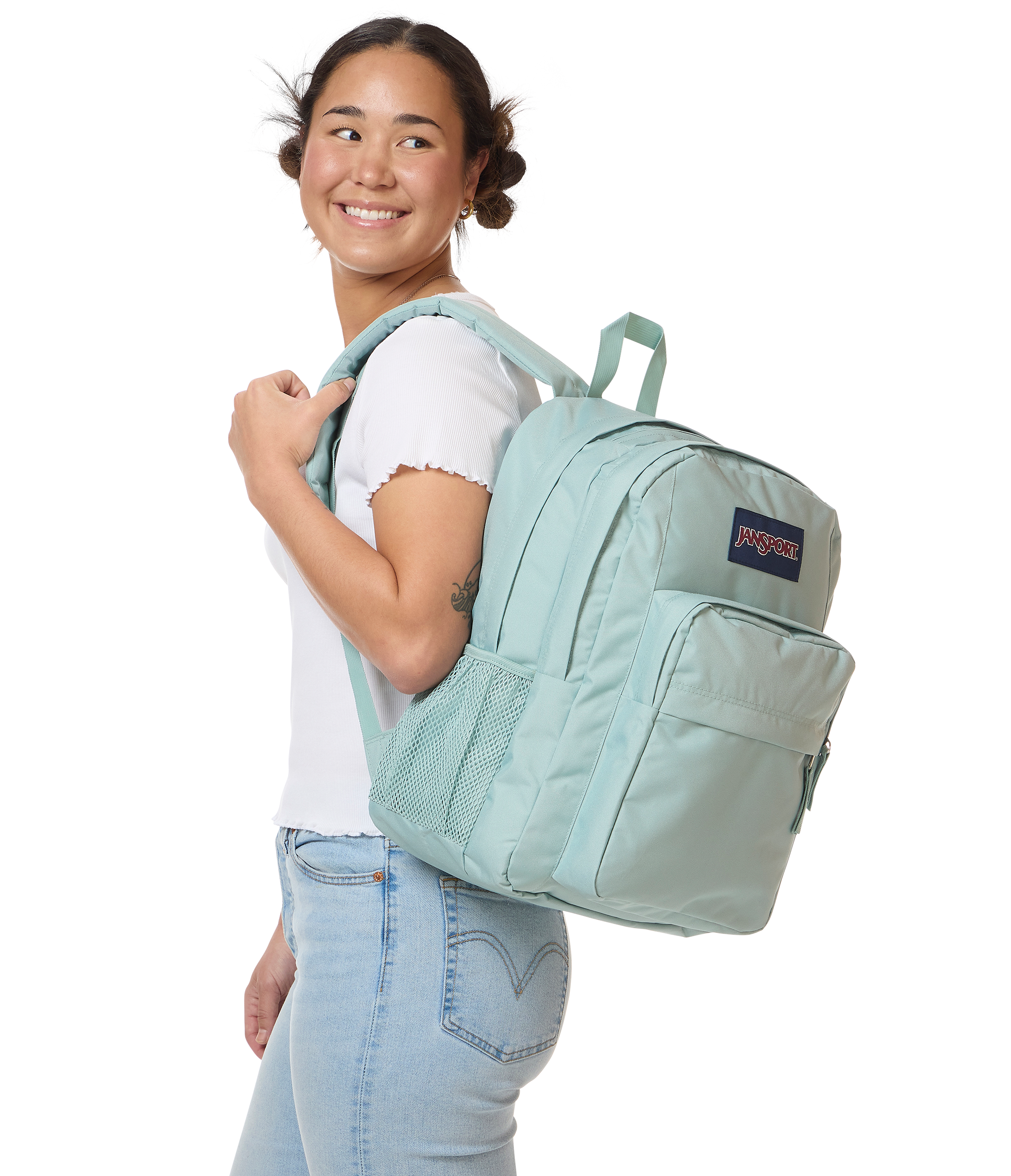 JanSport Backpack Big Day Faded Sage