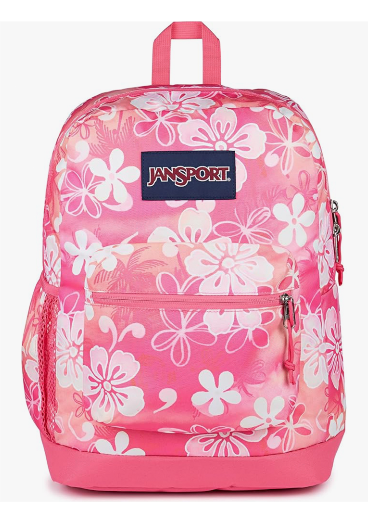 JanSport Backpacks Cross Town Plus Hiblisscus