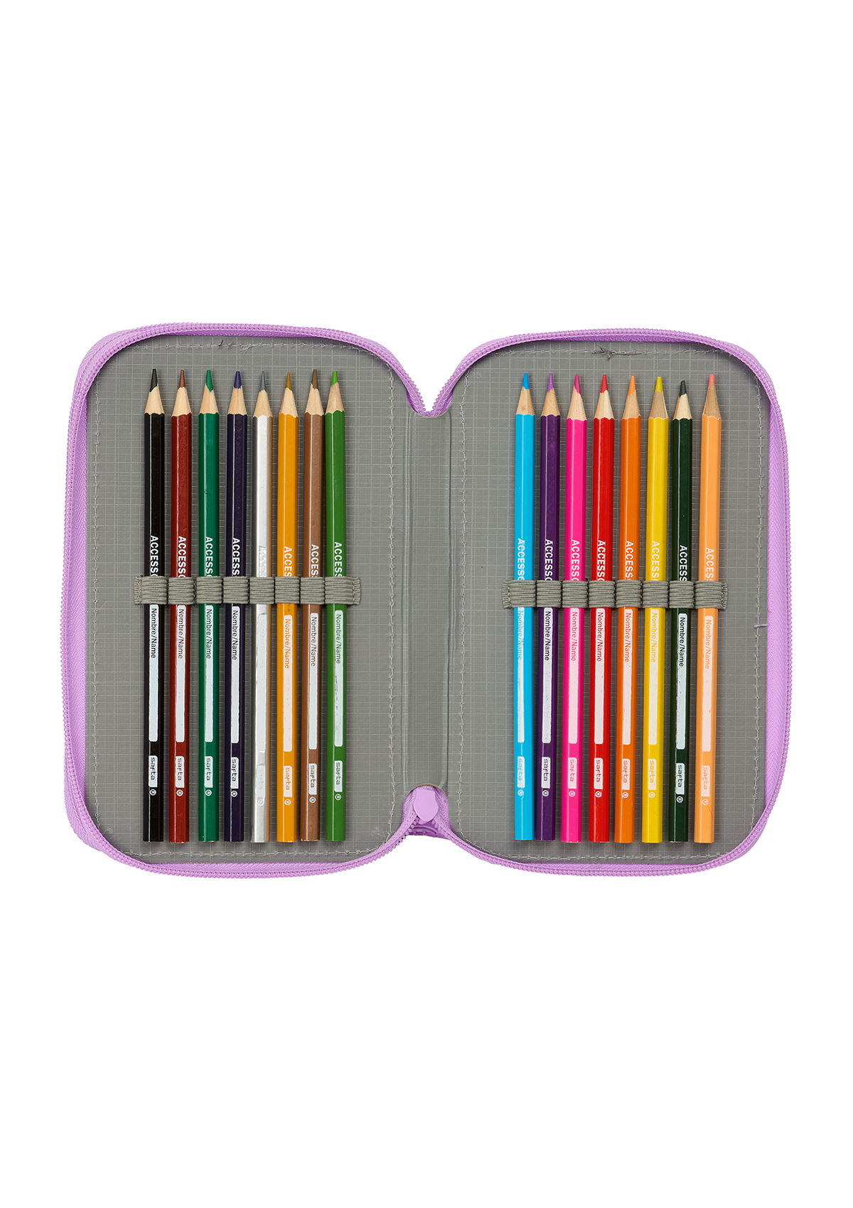 K-POP Demon Hunter Artist Small Triple 37pc Filled Pencil Case