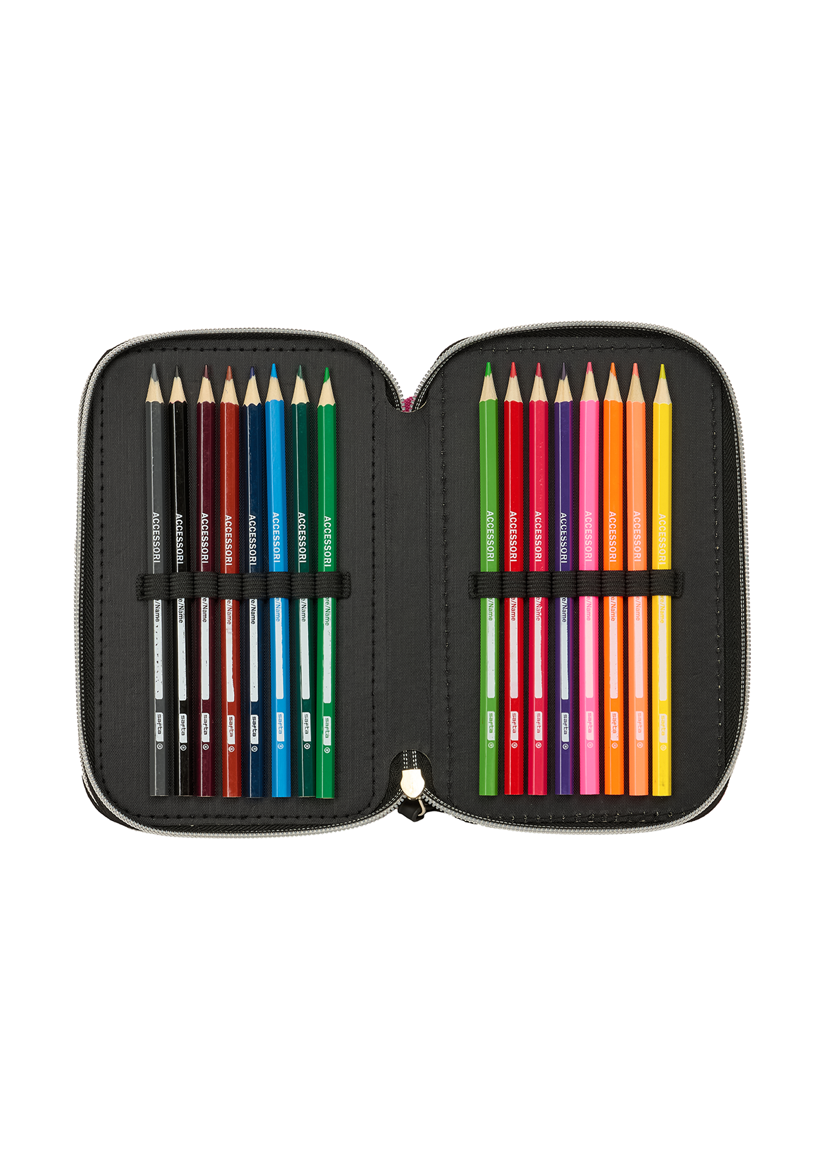 K-POP Demon Hunter Energy Small Triple 37pc Filled Pencil Case