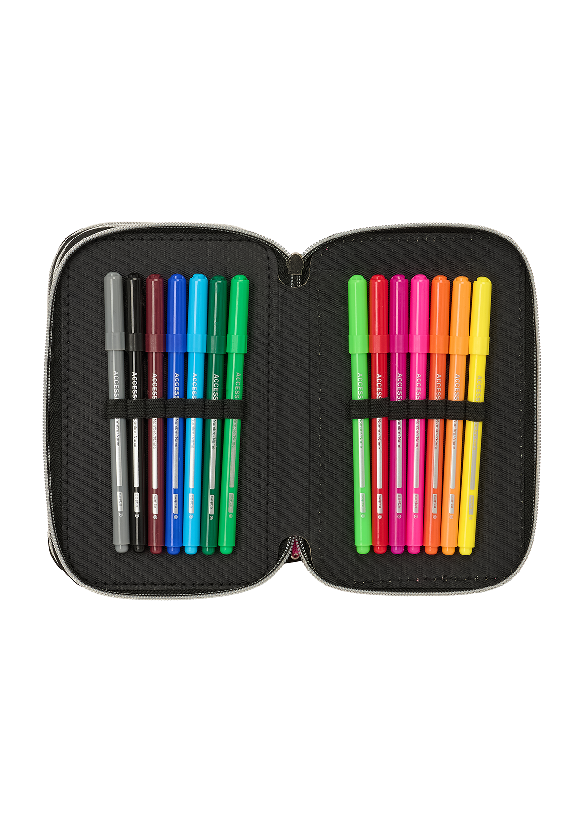 K-POP Demon Hunter Energy Small Triple 37pc Filled Pencil Case