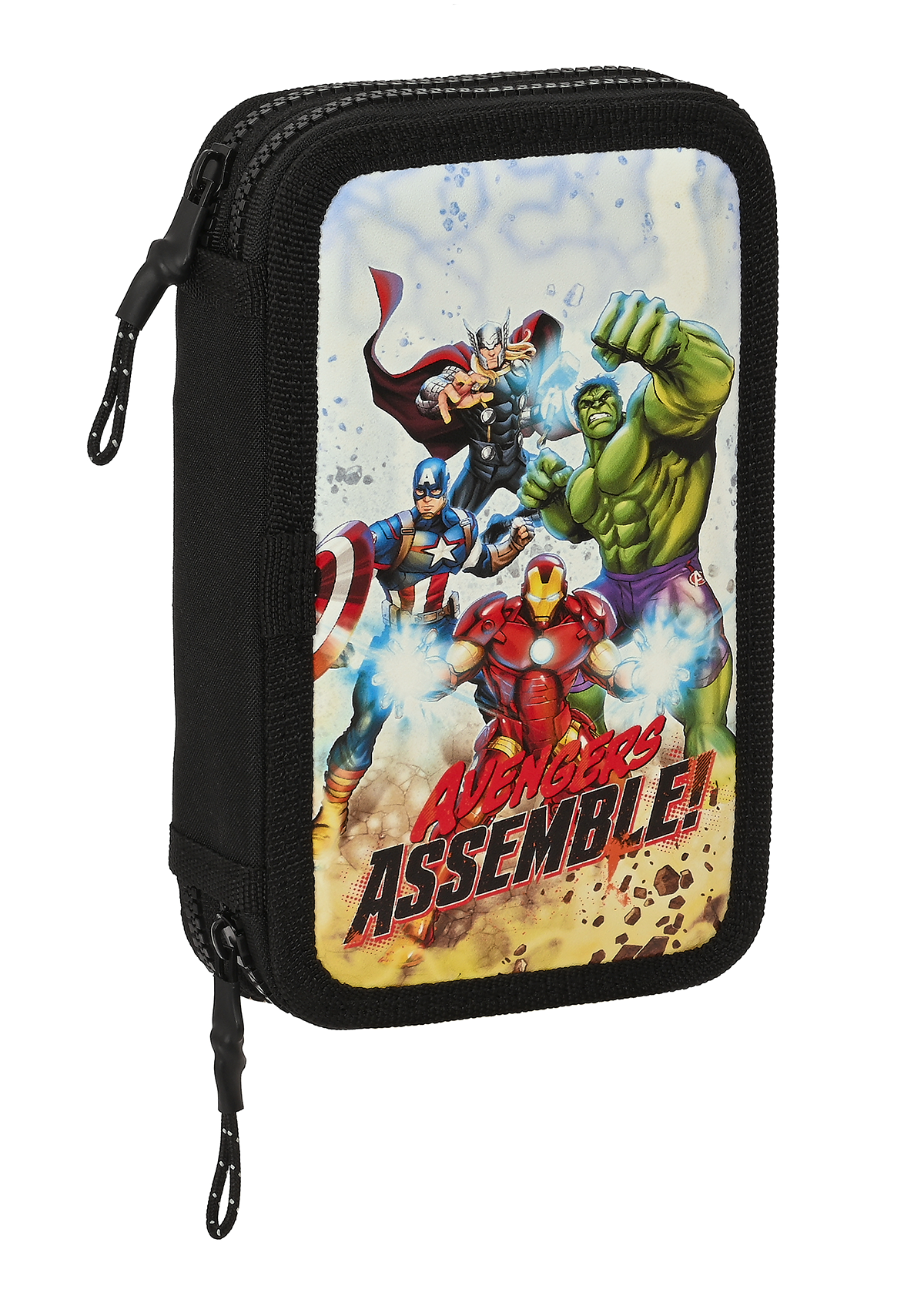 Avengers Assemble Pencil Case 28pc Double Small