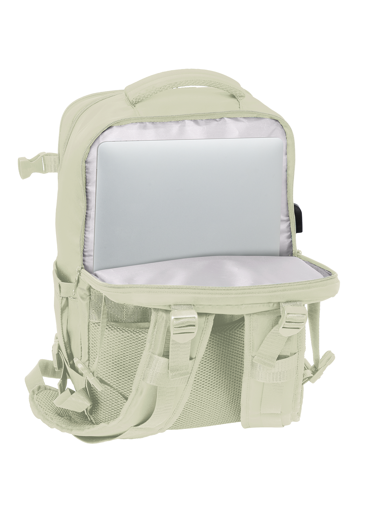 Safta 15.6" Beige Portable Cabin Laptop Backpacks