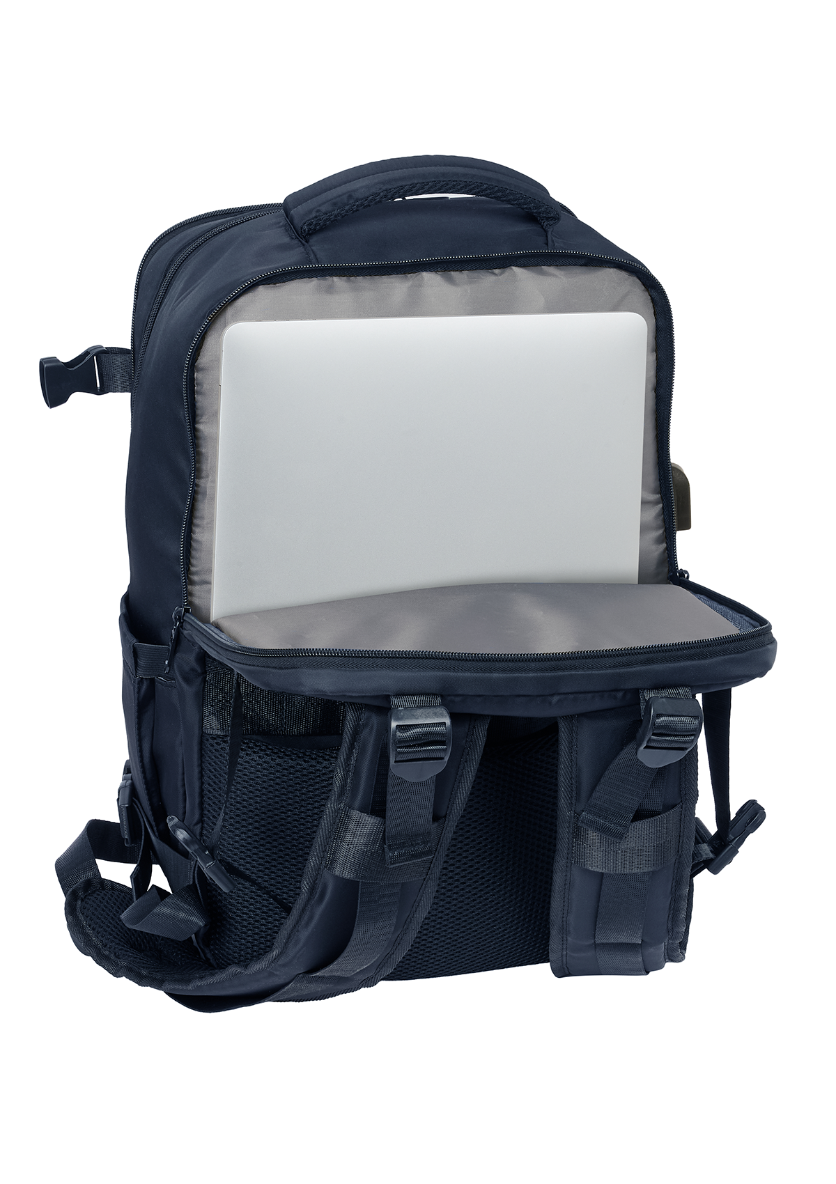 Safta 15.6" Navy Portable Cabin Laptop Backpacks