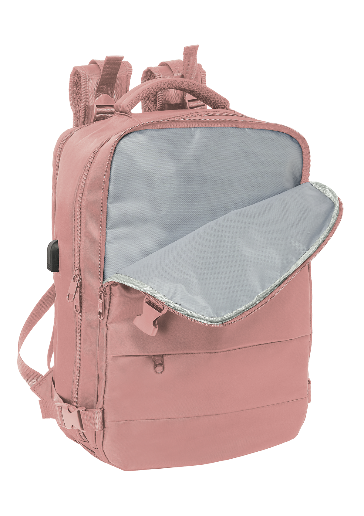 Safta 15.6" Pink Portable Cabin Laptop Backpacks
