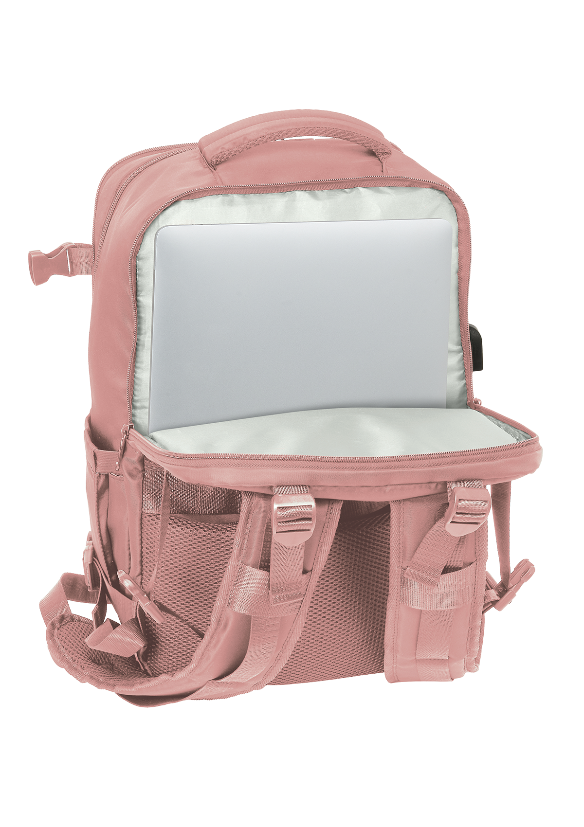 Safta 15.6" Pink Portable Cabin Laptop Backpacks