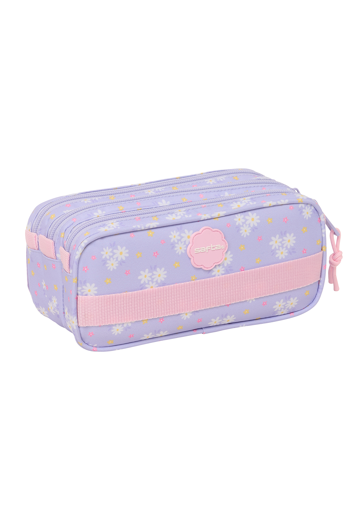 Bouquet Large Triple Pencil Case