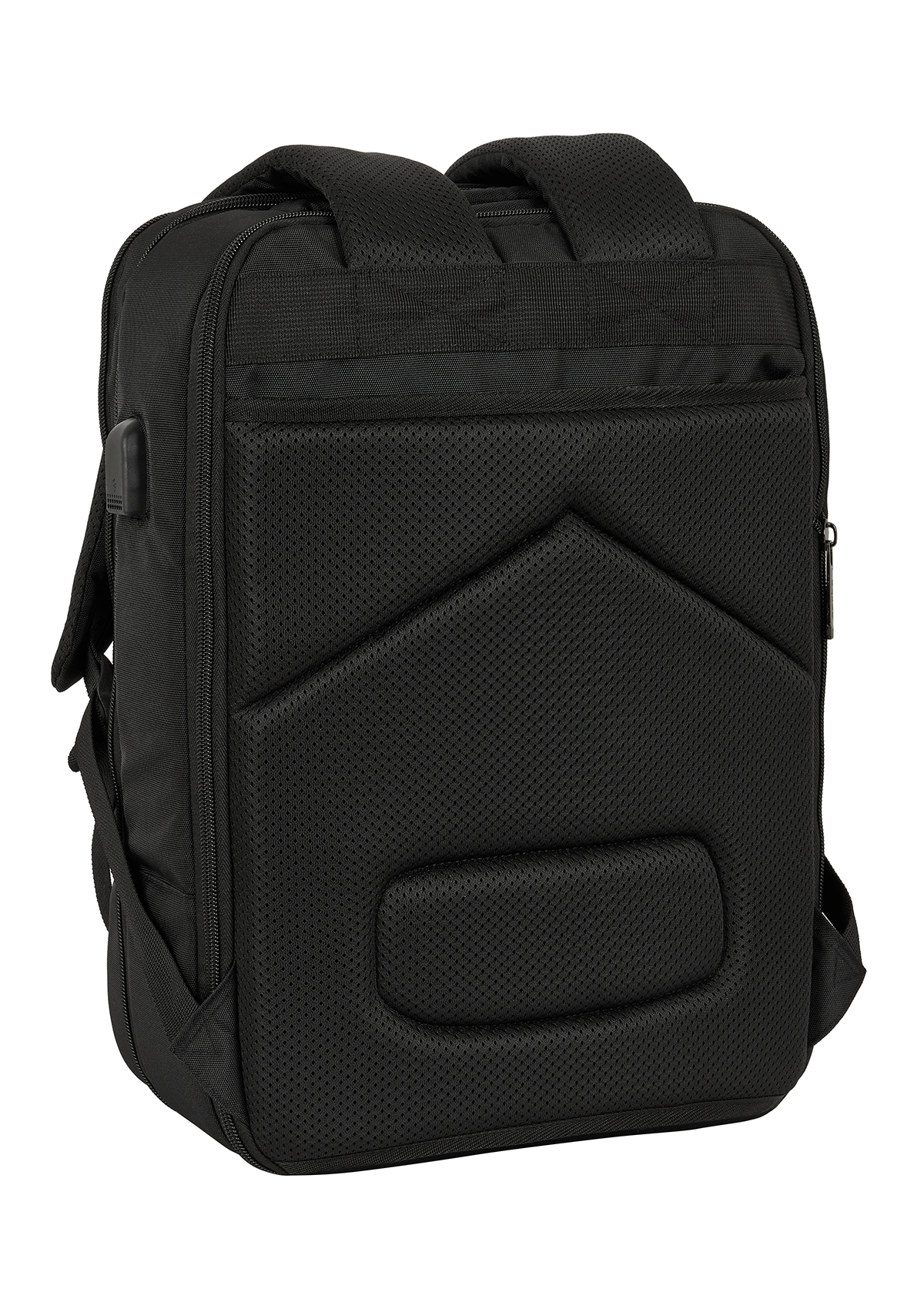 Safta Business Black 15.6" Laptop Weekend Backpack