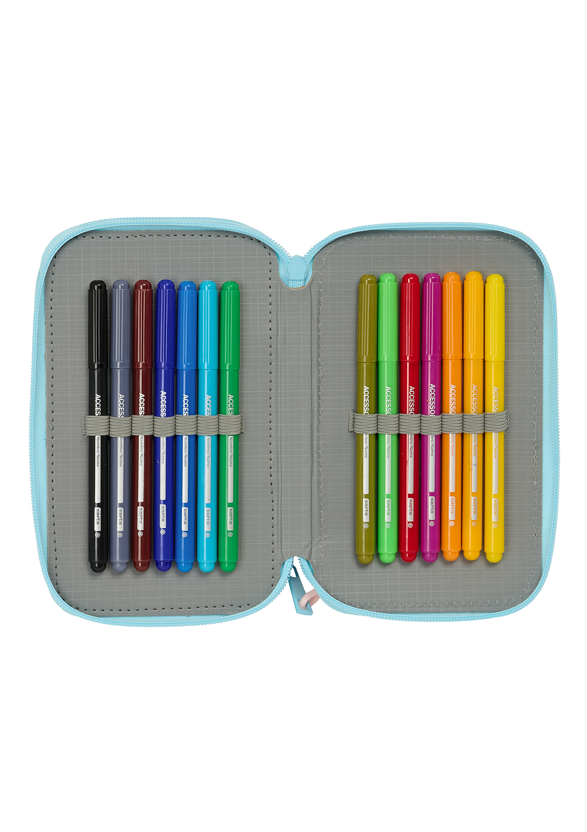 Disney Stitch Angle Small Triple 37pc Filled Pencil Case