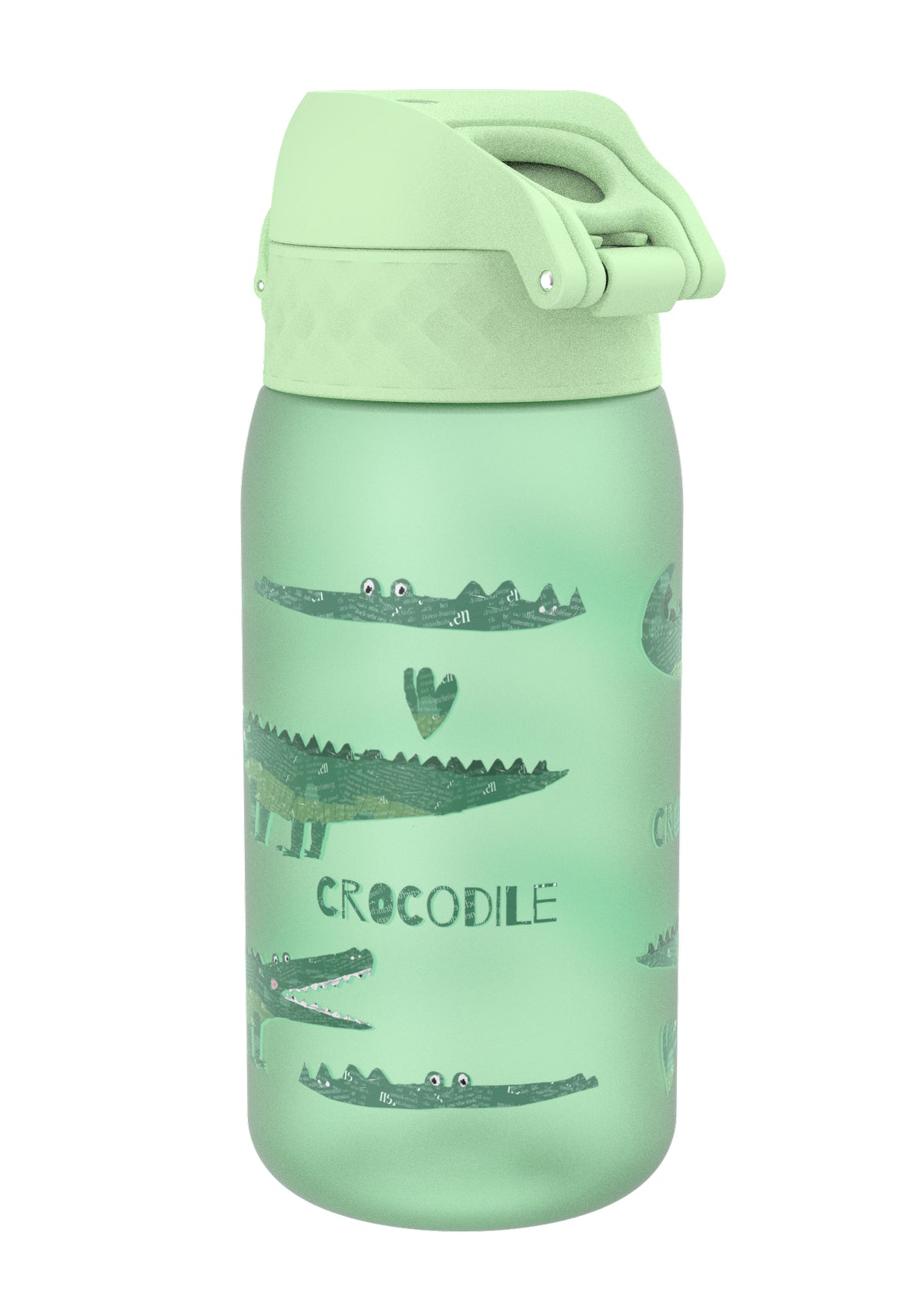 ION8 Recyclon Crocodiles Water Bottle Leak Proof 350ml (12oz) BPA Free